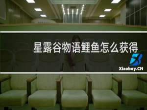 星露谷物语鲤鱼怎么获得