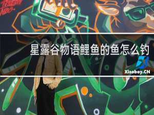 星露谷物语鲤鱼的鱼怎么钓