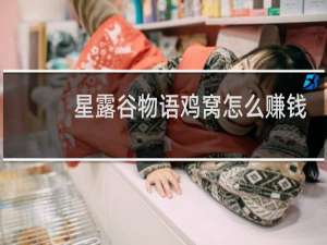 星露谷物语鸡窝怎么赚钱