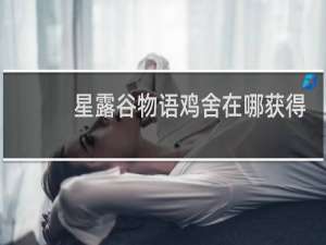 星露谷物语鸡舍在哪获得