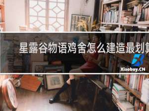 星露谷物语鸡舍怎么建造最划算