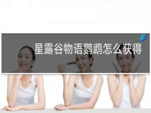 星露谷物语鹦鹉怎么获得