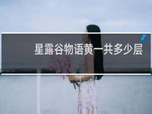 星露谷物语黄一共多少层