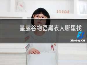 星露谷物语黑衣人哪里找