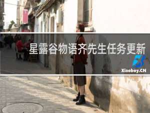 星露谷物语齐先生任务更新