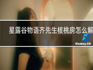 星露谷物语齐先生核桃房怎么解锁