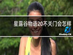 星露谷物语 不关门会怎样
