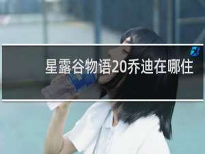 星露谷物语 乔迪在哪住