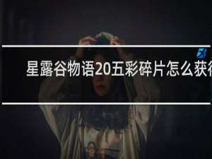 星露谷物语 五彩碎片怎么获得