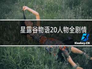 星露谷物语 人物全剧情