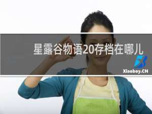 星露谷物语 存档在哪儿