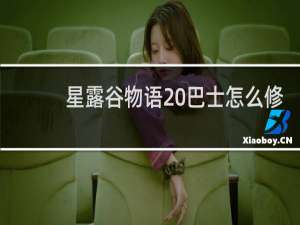 星露谷物语 巴士怎么修