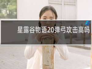 星露谷物语 弹弓攻击高吗