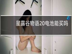 星露谷物语 电池能买吗