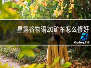 星露谷物语 矿车怎么修好
