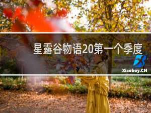 星露谷物语 第一个季度