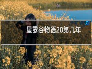 星露谷物语 第几年