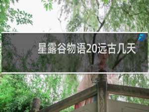 星露谷物语 远古几天