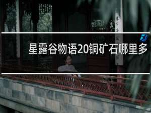 星露谷物语 铜矿石哪里多