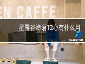 星露谷物语12心有什么用