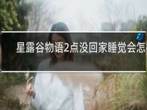 星露谷物语2点没回家睡觉会怎样
