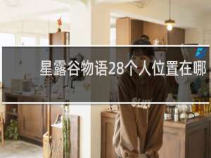 星露谷物语28个人位置在哪
