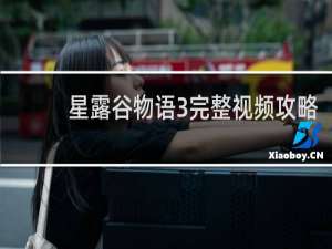 星露谷物语3完整视频攻略