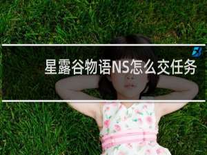 星露谷物语NS怎么交任务