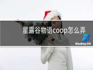 星露谷物语coop怎么弄