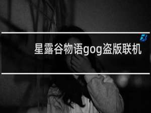星露谷物语gog盗版联机