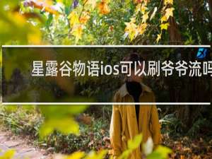 星露谷物语ios可以刷爷爷流吗