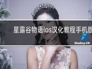 星露谷物语ios汉化教程手机版