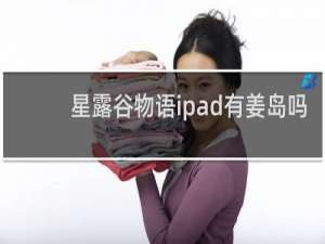 星露谷物语ipad有姜岛吗