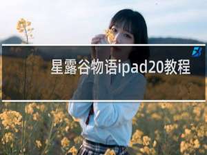 星露谷物语ipad 教程