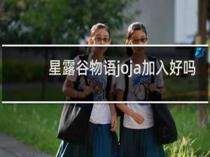 星露谷物语joja加入好吗