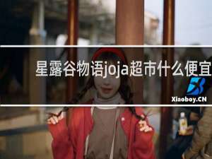 星露谷物语joja超市什么便宜