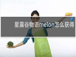 星露谷物语melon怎么获得