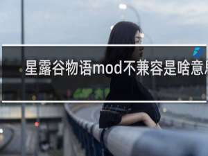 星露谷物语mod不兼容是啥意思