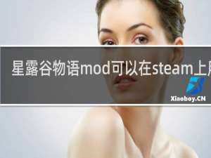 星露谷物语mod可以在steam上用吗