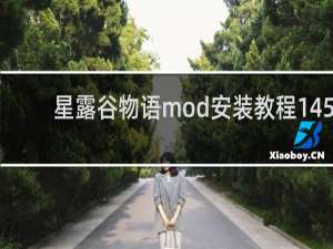 星露谷物语mod安装教程145