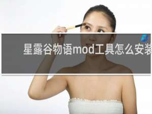 星露谷物语mod工具怎么安装