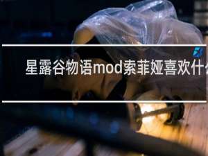 星露谷物语mod索菲娅喜欢什么