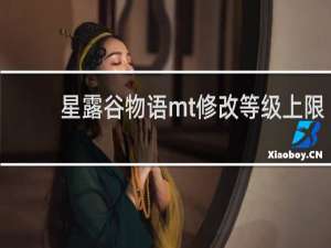 星露谷物语mt修改等级上限
