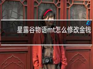 星露谷物语mt怎么修改金钱