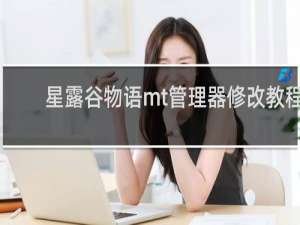 星露谷物语mt管理器修改教程