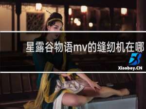星露谷物语mv的缝纫机在哪