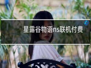 星露谷物语ns联机付费
