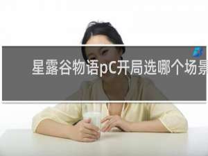 星露谷物语pC开局选哪个场景