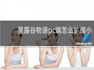 星露谷物语pc端怎么扩缩小