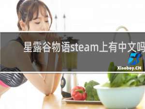 星露谷物语steam上有中文吗